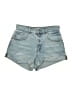 TGLA 100% Cotton Blue Denim Shorts Size 27 waist - photo 1