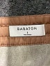 Babaton 100% Polyester Solid Brown Faux Leather Skirt Size S - photo 4
