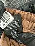 Babaton 100% Polyester Solid Brown Faux Leather Skirt Size S - photo 5