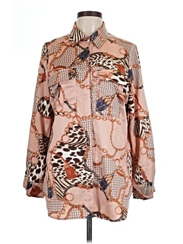 Timing Long Sleeve Blouse (view 1)