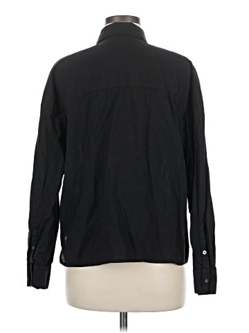 James Perse Long Sleeve Button-Down Shirt (view 2)