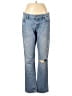 J.Crew Factory Store Hearts Blue Jeans Size 29 waist - photo 1