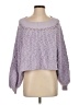Free People Purple Pullover Sweater Size XS - photo 1