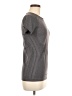 Athleta 100% Nylon Gray Active T-Shirt Size M - photo 4