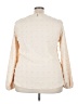 Unbranded 100% Polyester Ivory Long Sleeve Blouse Size 3X - photo 2