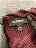 Express Burgundy Turtleneck Sweater Size L - photo 7