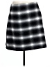 Ann Taylor LOFT Plaid Gray Casual Skirt Size 12 - photo 2