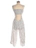 Flying Tomato Stripes Ivory Jumpsuit Size S - photo 2