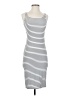 Popular Basics Stripes White Casual Dress Size S - photo 1