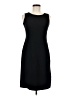 Kasper Solid Black Cocktail Dress Size 6 - photo 1