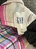 Gap 100% Rayon Plaid Pink Long Sleeve Button-Down Shirt Size L - photo 7