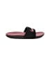 Nike Black Burgundy Flip Flops Size 2 (baby) - photo 1