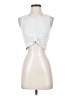 Zara Silver Sleeveless Top Size S - photo 1