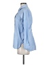 CAbi 100% Cotton Blue Long Sleeve Button-Down Shirt Size M - photo 5
