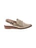 Kelsi Dagger Brooklyn 100% Leather Tan Green Flats Size 9 1/2 - photo 1