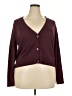 Halogen Burgundy Cardigan Size XXL - photo 1