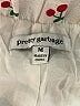 pretty garbage Floral Ivory White Shorts Size M - photo 3
