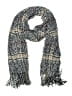 Unbranded 100% Polyester Tweed Gray Blue Scarf One size - photo 1