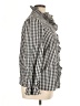 Unbranded 100% Polyester Checkered-gingham Black Long Sleeve Blouse Size XL - photo 4