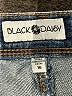 Black Daisy Graphic Blue Jeans Size 16 - photo 4