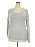 Fabletics Gray Long Sleeve T-Shirt Size XXL - photo 1