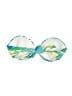 Rachel Lym Print Green Swimsuit Top Size M - photo 2