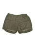 Assorted Brands Solid Green Khaki Shorts Size L - photo 1