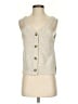 Madewell Ivory Sleeveless Button-Down Shirt Size S - photo 1