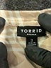 Torrid Tan 3/4 Sleeve Blouse Size 3X Plus (3) - photo 7