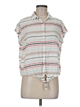 Weatherproof Sleeveless Button Down Shirt