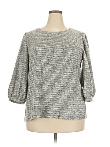 AK Anne Klein 3/4 Sleeve Top (view 1)