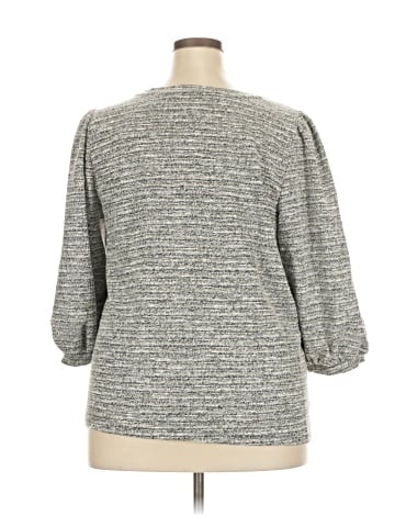 AK Anne Klein 3/4 Sleeve Top (view 2)