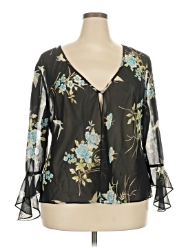 Plaza South 3/4 Sleeve Blouse