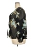 Plaza South 100% Polyester Black 3/4 Sleeve Blouse Size 18 - photo 5