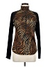 RLX Ralph Lauren Animal Print Black Turtleneck Sweater Size M - photo 1