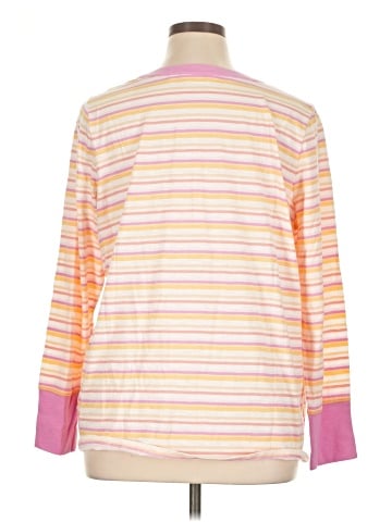 Candace Cameron Bure Long Sleeve Henley (view 2)