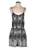 Mossimo Supply Co. 100% Rayon Graphic Silver Romper Size M - photo 1