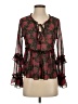 American Eagle Outfitters 100% Polyester Black 3/4 Sleeve Blouse Size XS - photo 1