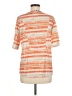 Onque Casuals Orange Short Sleeve Blouse Size M - photo 2