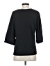 Unbranded Black 3/4 Sleeve Blouse Size S - photo 2
