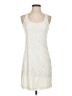 Boston Proper 100% Polyester Ivory Cocktail Dress Size 4 - photo 1