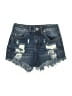Almost Famous Blue Denim Shorts Size 0 - photo 1