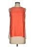 Zara Basic Orange Sleeveless Blouse Size S - photo 1