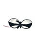 Rachel Lym Solid Black Swimsuit Top Size S - photo 2