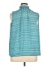 Worthington 100% Polyester Teal Sleeveless Blouse Size XL - photo 2
