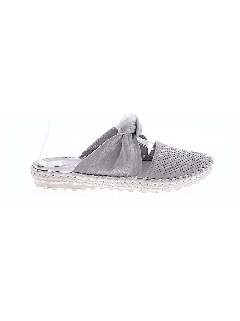 Pre-owned Bernie Mev Mule/clog In Gray