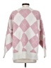 Sincerely Jules Checkered-gingham Pink Poncho Size S - photo 2
