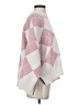 Sincerely Jules Checkered-gingham Pink Poncho Size S - photo 4