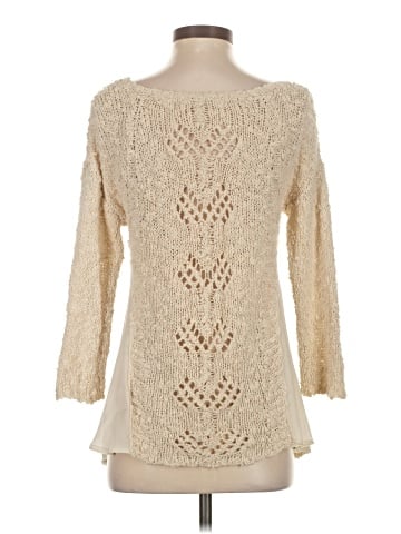 Knitted & Knotted Pullover Sweater (view 2)