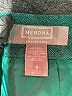 Merona Solid Green Formal Skirt Size 8 - photo 4